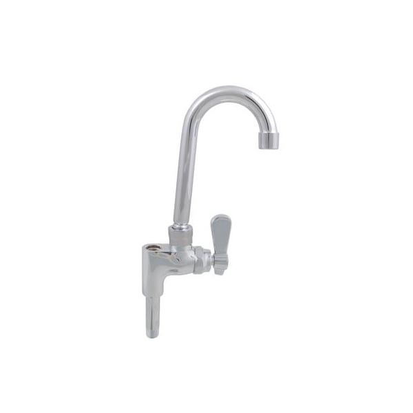 Bk Resources Optiflow Add-On Faucet, 3" Gooseneck, Heavy Duty Spout BKF-AF-3G-G - main
